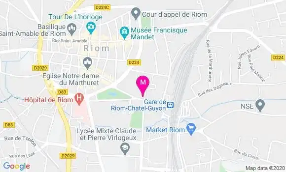 Localisation Dr Sophie Joignaux