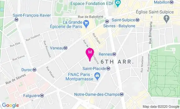Localisation Dr Emmanuelle Deniau
