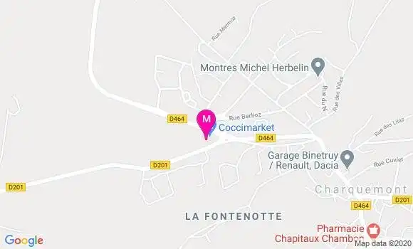 Localisation Dr Laurent Caretti