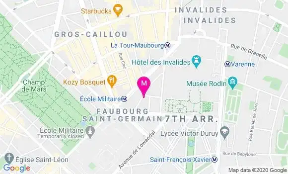 Localisation Dr Perig Le Masurier
