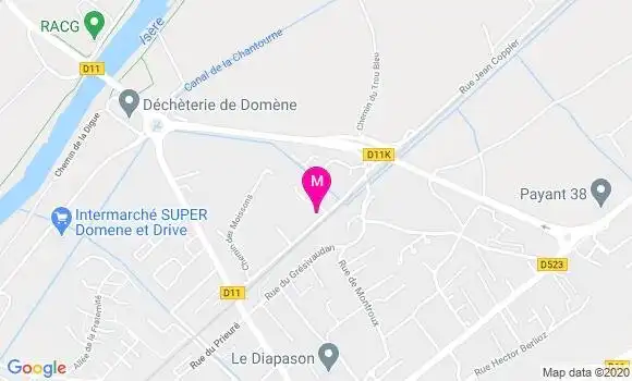 Localisation Dr Sandrine Leurent