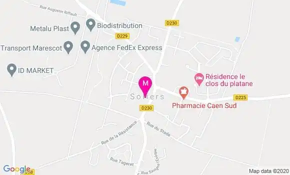 Localisation Dr Isabelle Belin