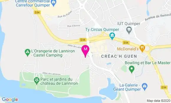 Localisation Dr Julien Guiol