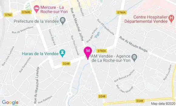 Localisation Dr Madeleine Doux