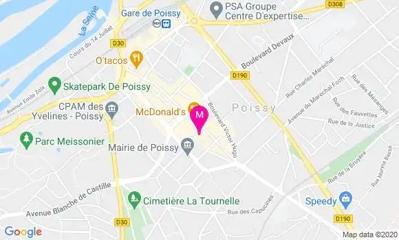 Localisation Dr Tatiana Deneuville