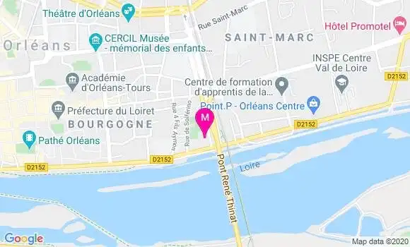 Localisation Dr Marielle Champomier