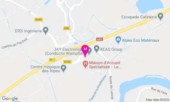 Localisation Dr Cecile Clairotte