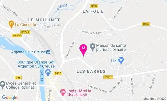 Localisation Dr Samir Adnane