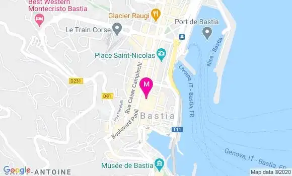 Localisation Dr Jean Philippe Rossi