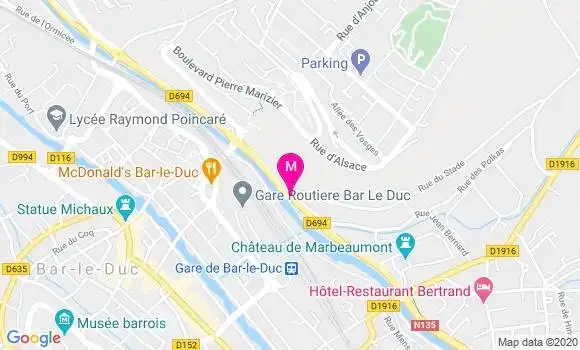 Localisation Dr Guillaume Moreau