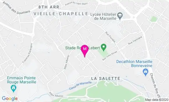 Localisation Dr Antoine Moussiegt