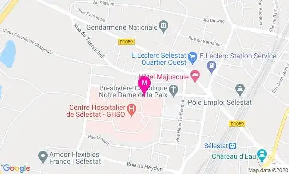 Localisation Dr Jacques Chouchani