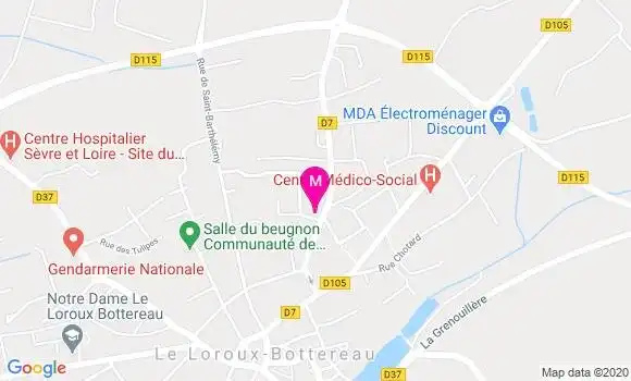 Localisation Dr Aude Brussieux