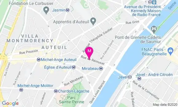 Localisation Dr Pascal Cottias