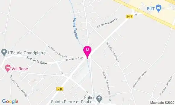 Localisation Dr Laura Gerard