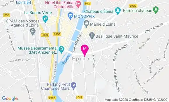Localisation Dr Florence Bernardin