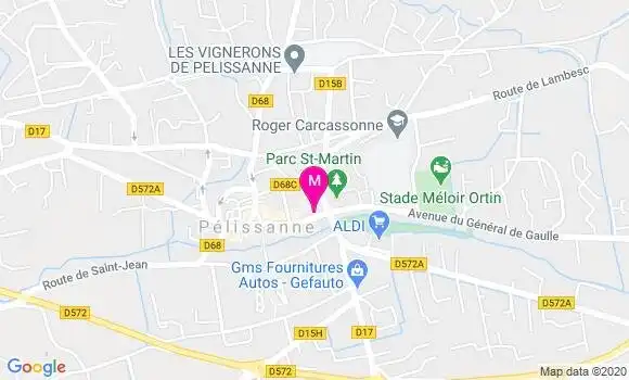 Localisation Dr Coralie Bouvet