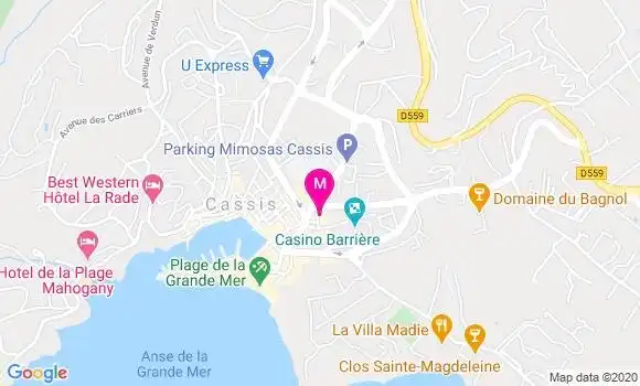 Localisation Dr Frederique Chastel
