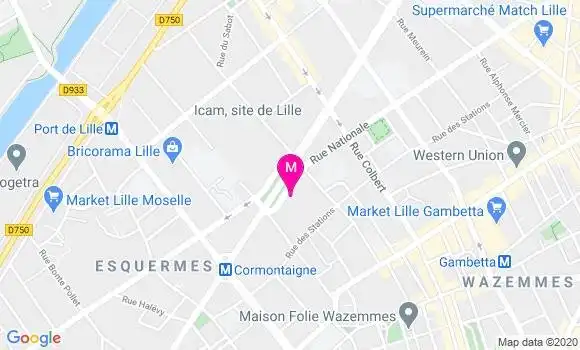 Localisation Dr Emmanuel Fleury Le Vesco