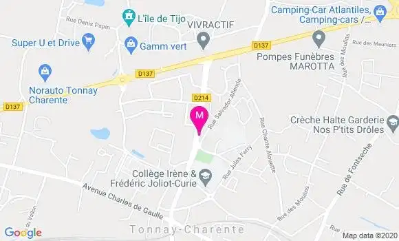 Localisation Dr Eric Soares