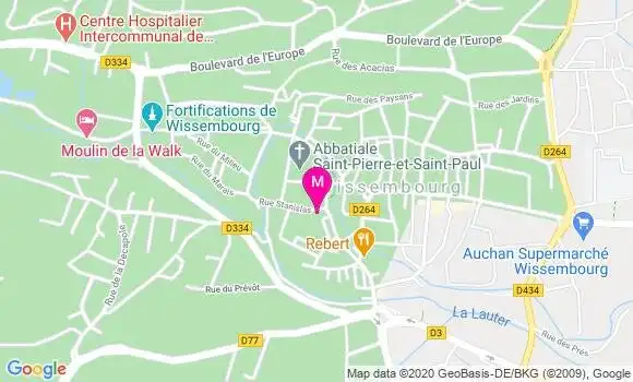Localisation Dr Christel Pyttlich