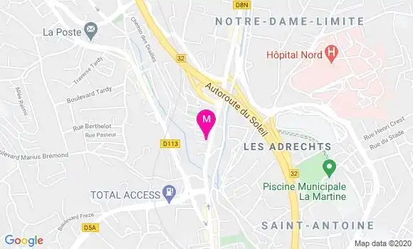 Localisation Dr Sebastien Prost