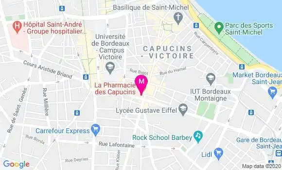 Localisation Dr Carole Chaban