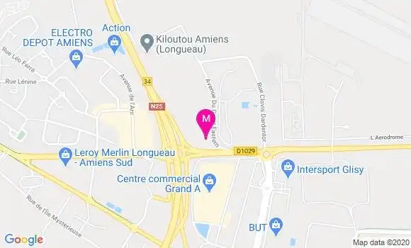 Localisation Dr Angele Clabaut
