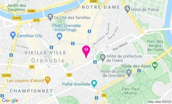 Localisation Dr Pierre Yves Lehodey