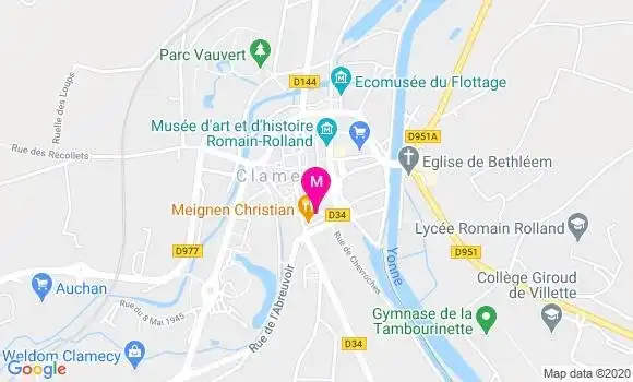 Localisation Dr Yannick Bley