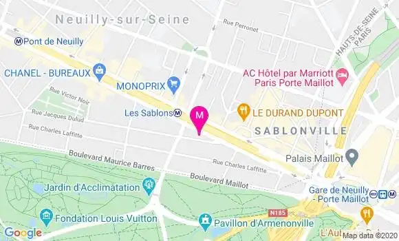 Localisation Dr Marie Devars Du Mayne