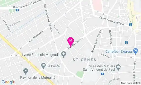Localisation Dr Yannick Saura