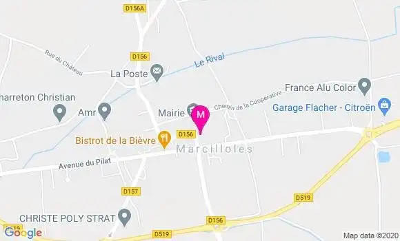 Localisation Dr Stephane Ducrey