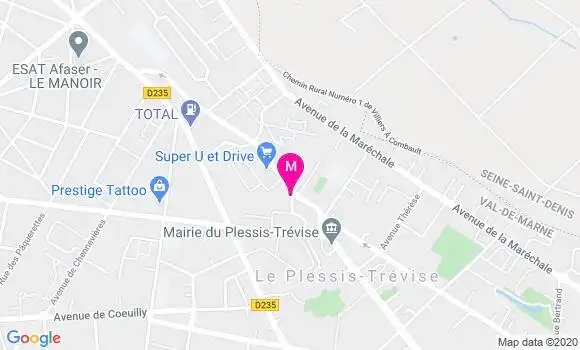 Localisation Dr Christelle Domange