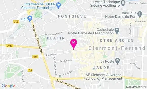 Localisation Dr Magali Marcheix