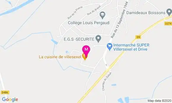 Localisation Dr Joffrey Delaporte