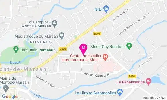 Localisation Dr Philippe Teston