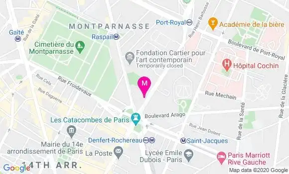 Localisation Dr Caroline Ganem Sebban