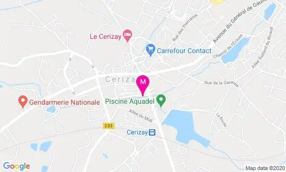 Localisation Dr Francoise Tida