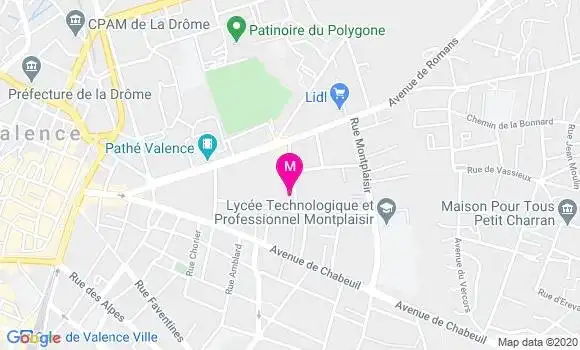 Localisation Dr Claude Skowron