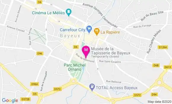 Localisation Dr Cecile Clement Lepley