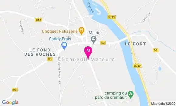 Localisation Dr Marie Costa Fournel