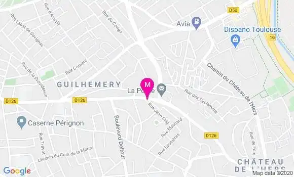 Localisation Dr Chloe Cartoux