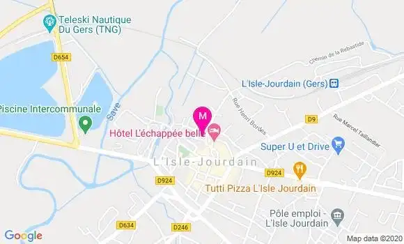 Localisation Dr Pauline Vabre