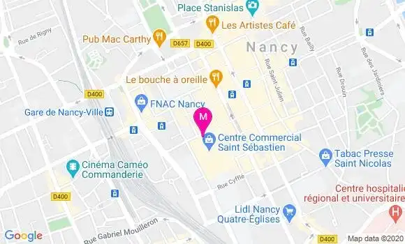 Localisation Dr Arnaud Morettini