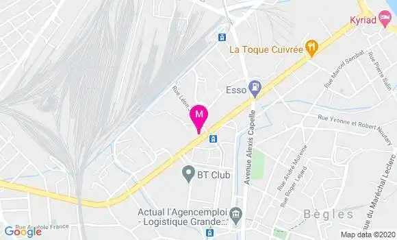 Localisation Dr Delphine Dejean Gaudin
