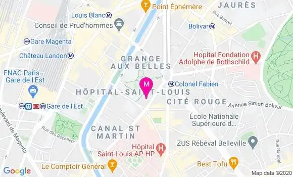 Localisation Dr Marie Guillaud