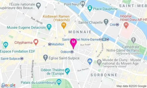 Localisation Dr Marion Guiraud
