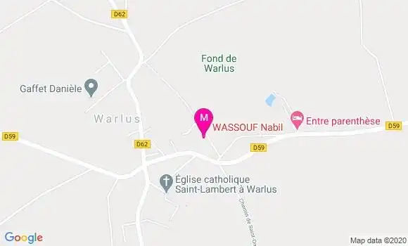 Localisation Dr Nabil Wassouf