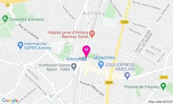 Localisation Dr Victor Strotz